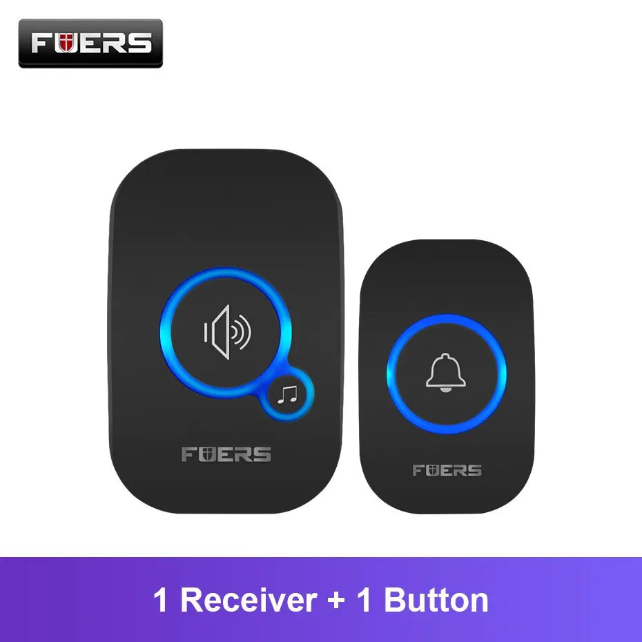 Wireless Doorbell Waterproof | Smart Chime 32 Songs | Home & Store Use - Home Pulse