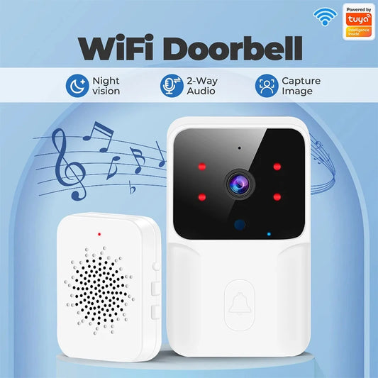 Wireless Smart Doorbell | WiFi Security Camera | Alexa & Google - Home Pulse