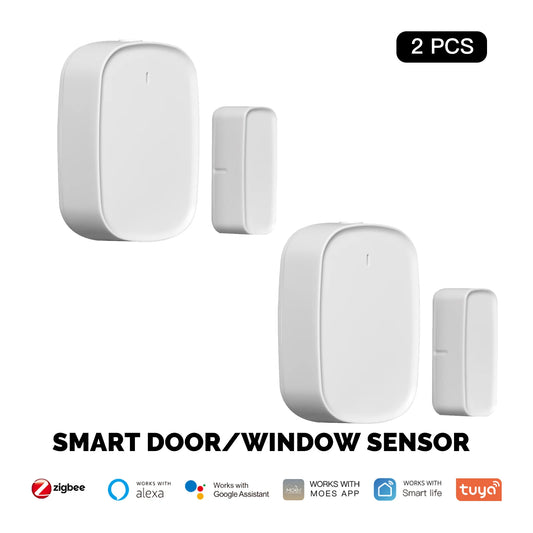 Tuya Zigbee Door & Window Sensor | Smart Home Security Alarm with App Control - Home Pulse