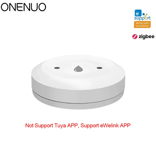 Ewelink Zigbee Water Leak Sensor | Smart Flood Detector with App Monitoring - Home Pulse