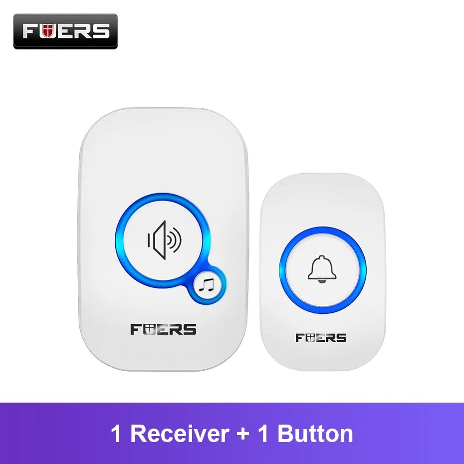 Wireless Doorbell Waterproof | Smart Chime 32 Songs | Home & Store Use - Home Pulse