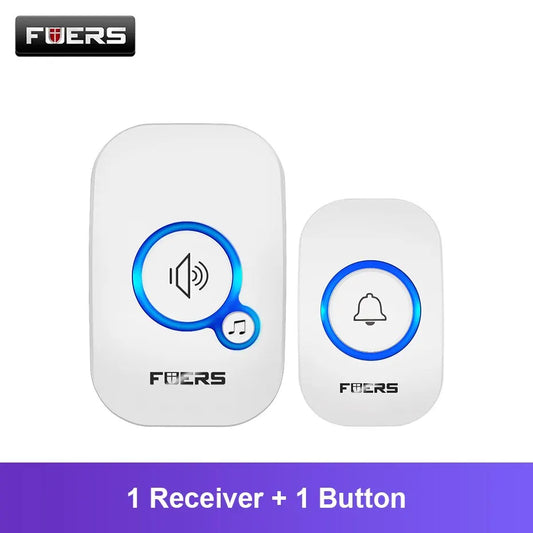 Wireless Doorbell Waterproof | Smart Chime 32 Songs | Home & Store Use - Home Pulse