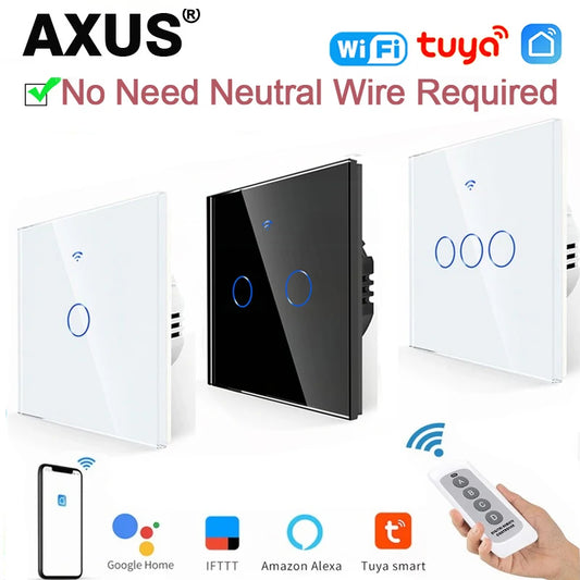 Smart Light Switch EU | WiFi & RF433 | Alexa & Google Home - Home Pulse