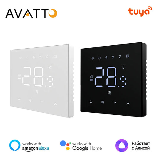 Tuya WiFi Smart Thermostat | Temperature Controller for Electric & Gas Boiler - Home Pulse