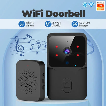 Wireless Smart Doorbell | WiFi Security Camera | Alexa & Google - Home Pulse