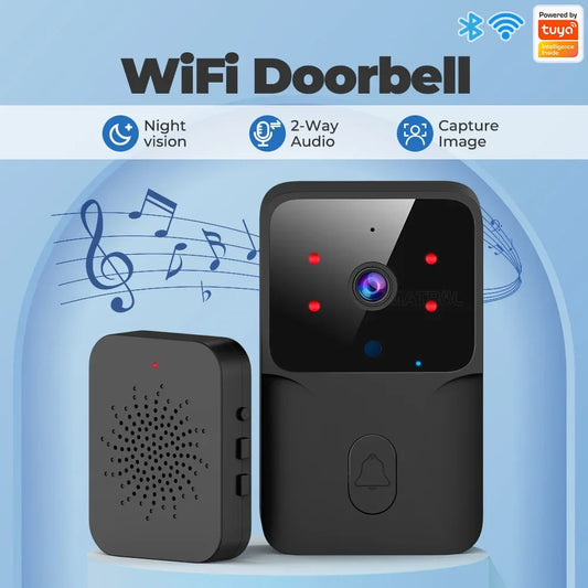 Wireless Smart Doorbell | WiFi Security Camera | Alexa & Google - Home Pulse