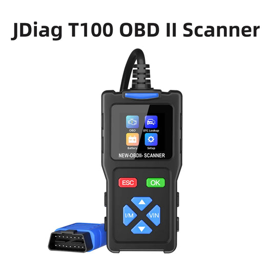 Best Quality T100 OBD II Scanner Tool | Professional Automotive Diagnostic Scanner | Car Code Reader & Troubleshooting Tool