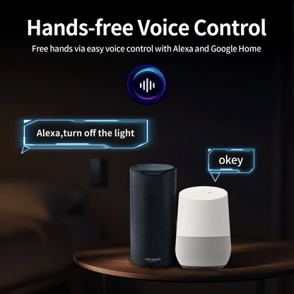 Smart Light Switch US | WiFi & Bluetooth | Alexa & Google Home - Home Pulse