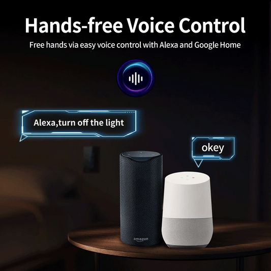 Smart Light Switch US | WiFi & Bluetooth | Alexa & Google Home - Home Pulse
