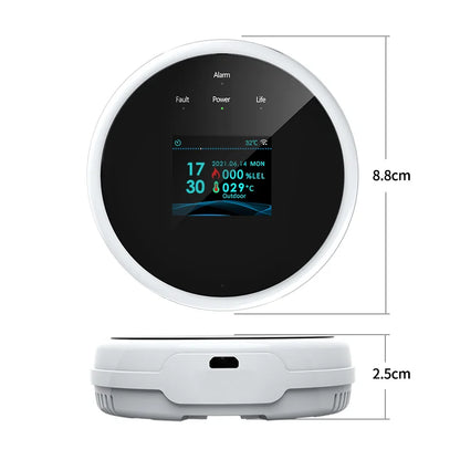 Tuya WiFi Gas Leak Detector | Smart Combustible Alarm - Home Pulse