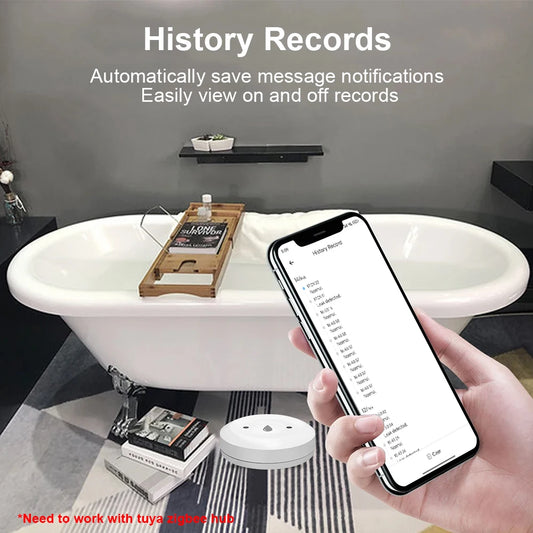 Ewelink Zigbee Water Leak Sensor | Smart Flood Detector with App Monitoring - Home Pulse