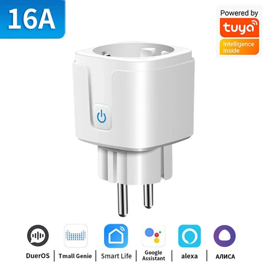 Smart WiFi Plug EU 16A/20A | Power Monitoring & Timer | Alexa & Google - Home Pulse