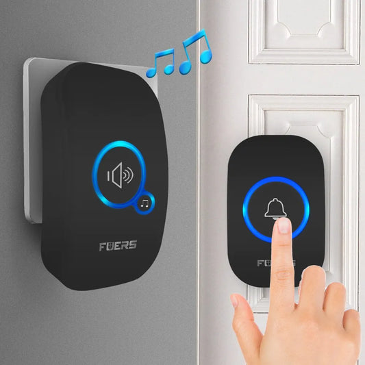 Wireless Doorbell Waterproof | Smart Chime 32 Songs | Home & Store Use - Home Pulse
