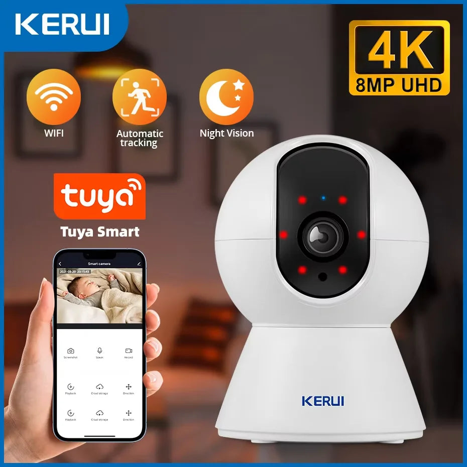 Smart WiFi 4K Security Camera for Ultimate Protection