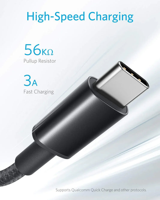 Anker USB-C to USB-A Cable 2-Pack 6ft | Fast Charging Nylon | Samsung & LG - Home Pulse