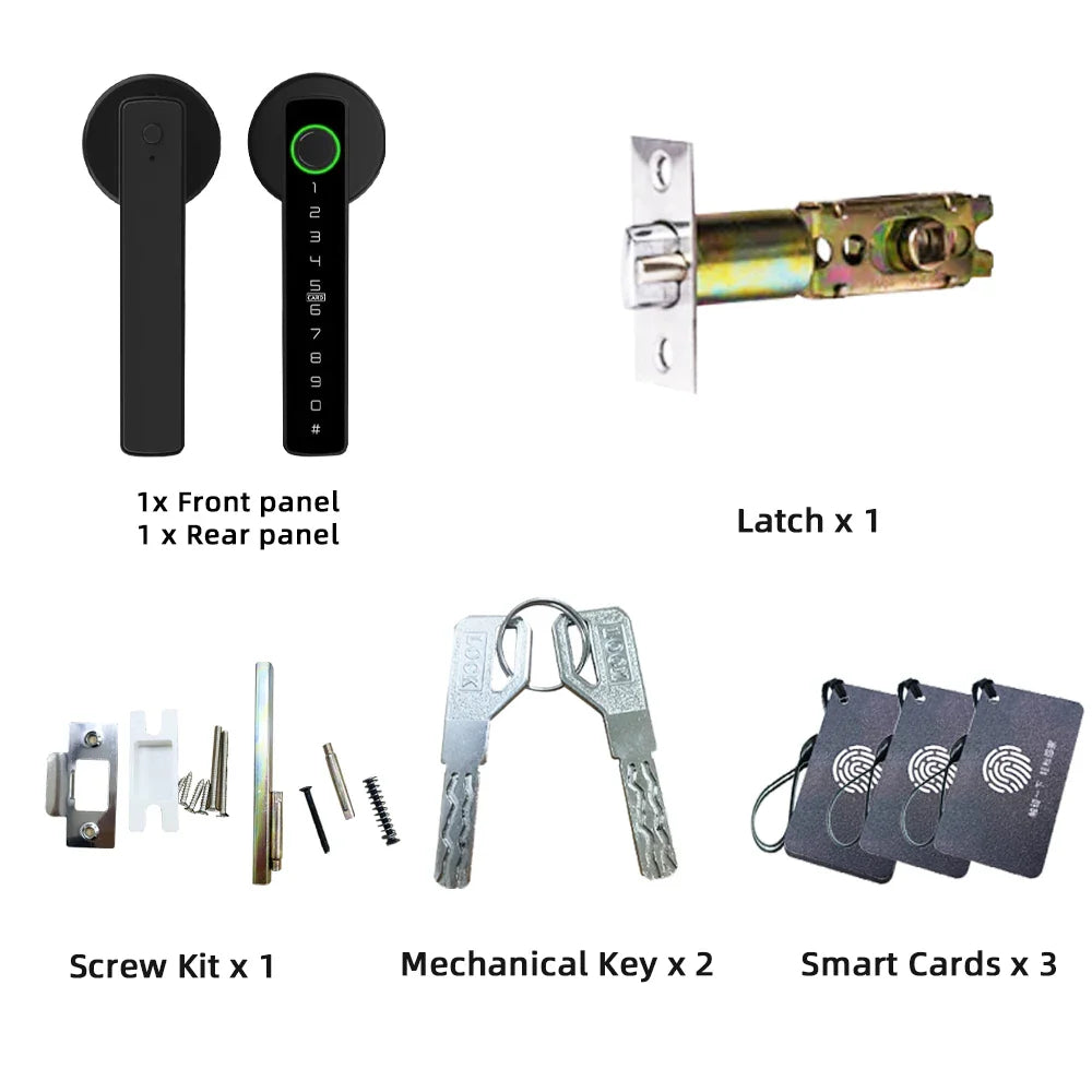 Smart Fingerprint Door Lock | Digital Keyless Electronic Lock - Home Pulse