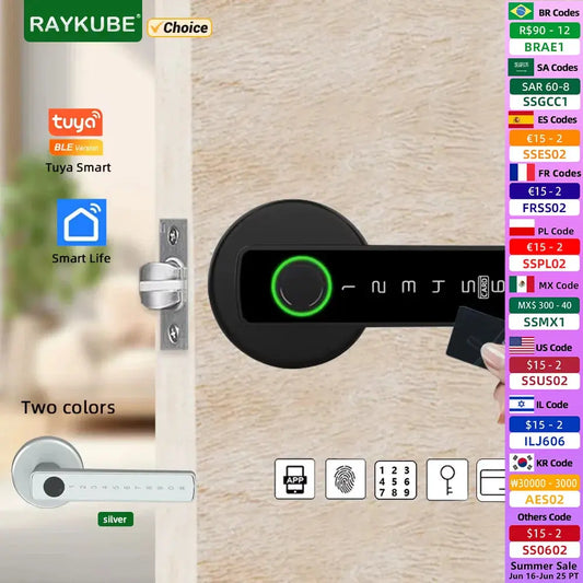 Smart Fingerprint Door Lock | Digital Keyless Electronic Lock - Home Pulse